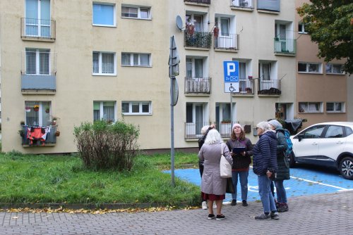 Spacer konsultacyjny z mieszkańcami na Witominie, fot. LIS