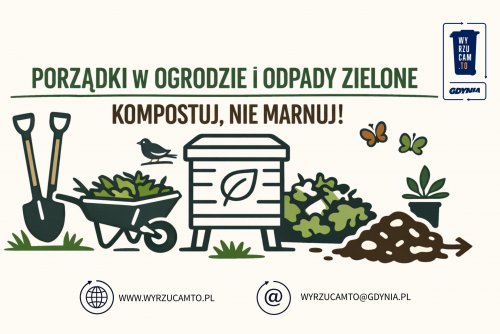 Materiały promocyjne Wydziału Środowiska Urzędu Miasta Gdyni