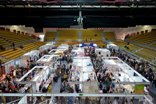 Targi Książki w Polsat Plus Arenie Gdynia cieszą się zainteresowaniem mieszkańców i gości (fot. Magdalena Czernek)