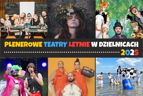 Kolaż zdjęć ze spektakli teatralnych (mat. pras.)