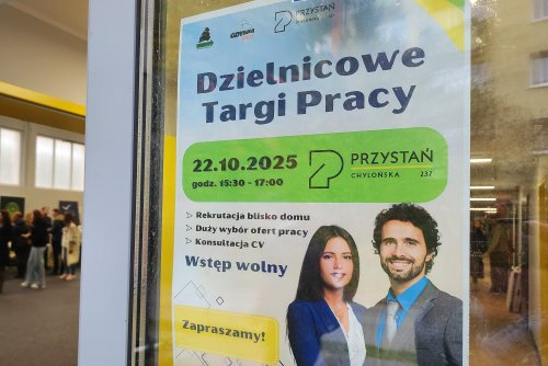 Dzielnicowe Targi Pracy w Cisowej  (fot. Dorota Patzer)
