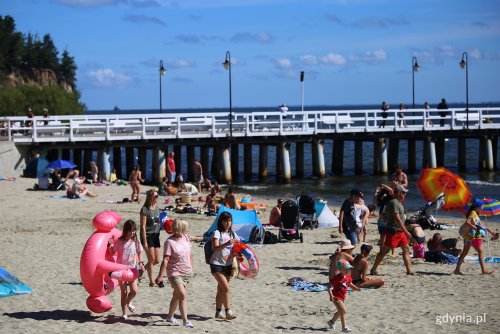 Gdyńskie plaże zapraszają (fot. Przemysław Kozłowski)