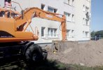 Rozpoczęły się już prace w sąsiedztwie budynku przy ul. Opata Hackiego 27