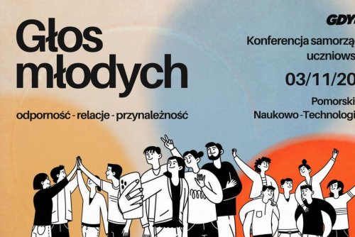 Gdynia zaprasza na Konferencję Samorządów Uczniowskich „Głos młodych: odporność, relacje, przynależność” (fot. mat.pras. organizatora)