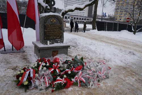 14 lutego przypada Narodowy Dzień Pamięci Żołnierzy Armii Krajowej. W Gdyni ten dzień uczczono pod pomnikiem Armii Krajowej (Fot. Dorota Patzer)