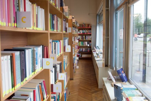 Aktualne wnętrze Biblioteki Grabówek (fot. Monika Konkel)