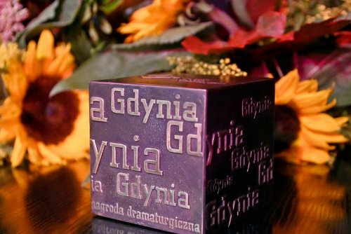 Statuetka Gdyńskiej Nagrody Dramaturgicznej (fot. Magdalena Czernek)