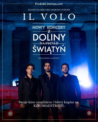 Il Volo. Najnowszy koncert z Doliny Świątyń | Retransmisja