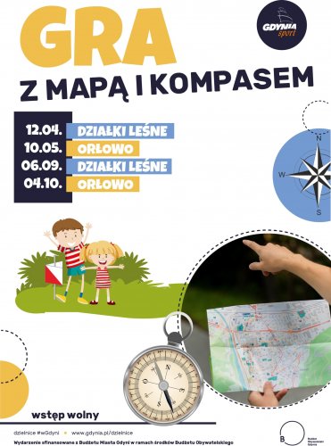 Gra z mapą i kompasem