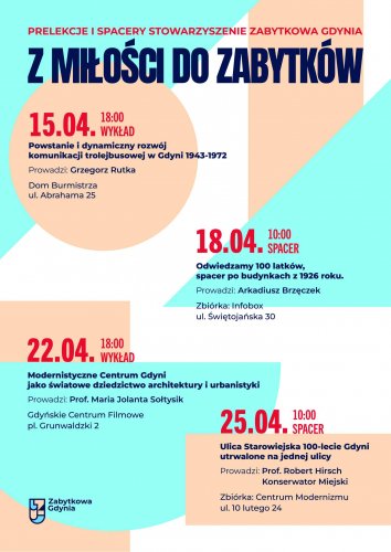 Prelekcje i spacery z cyklu „Z miłości do zabytków 100.0”