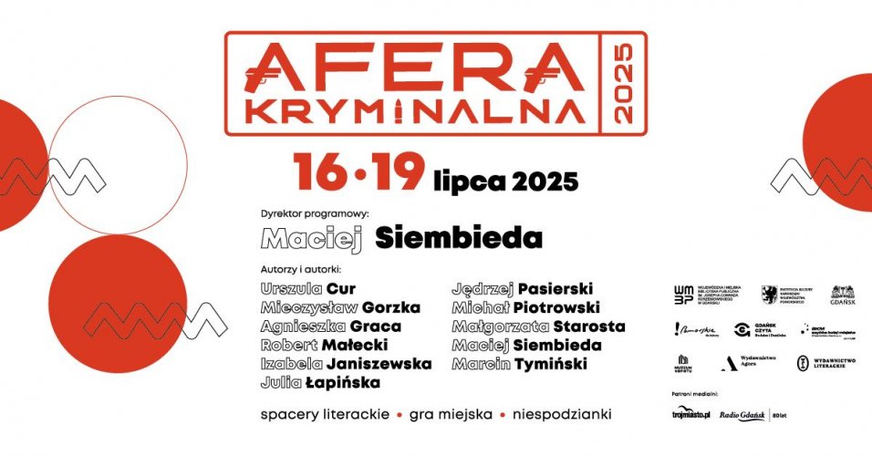 Afera Kryminalna 2025. Festiwal Kryminału