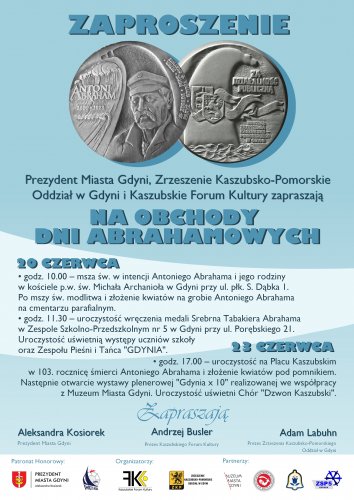 Uroczystości Abrahamowe 2026 w Gdyni