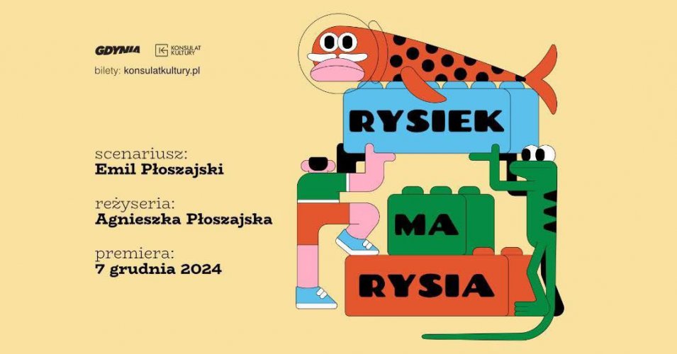 „Rysiek ma Rysia” | spektakl dla dzieci