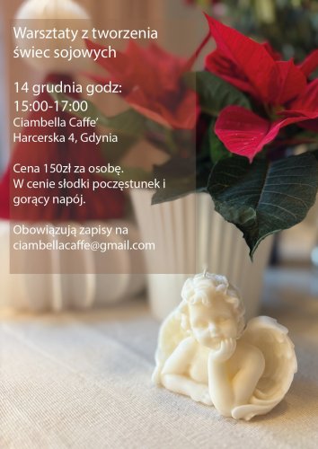 Świąteczne Warsztaty z tworzenia świec sojowych