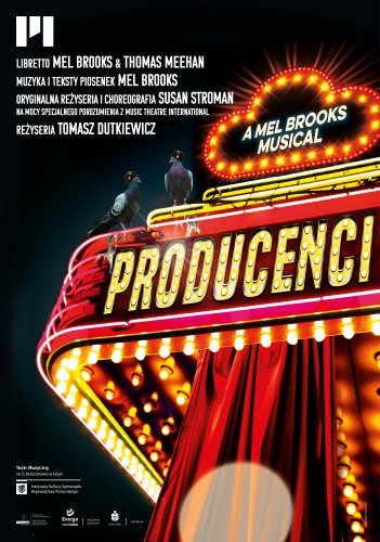 Producenci - plakat spektaklu