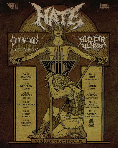 Hate / Damnation / Synapsa / Nuclear Venomt