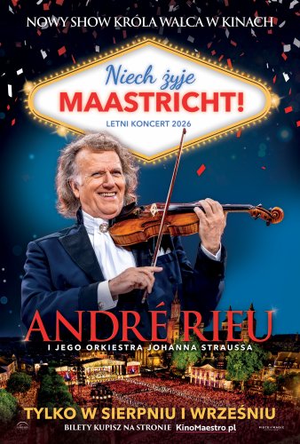 André Rieu. Niech żyje Maastricht! | Retransmisja letniego koncertu z Maastricht 2026 