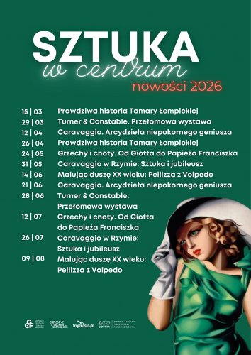 Sztuka w Centrum. Nowości 2026 