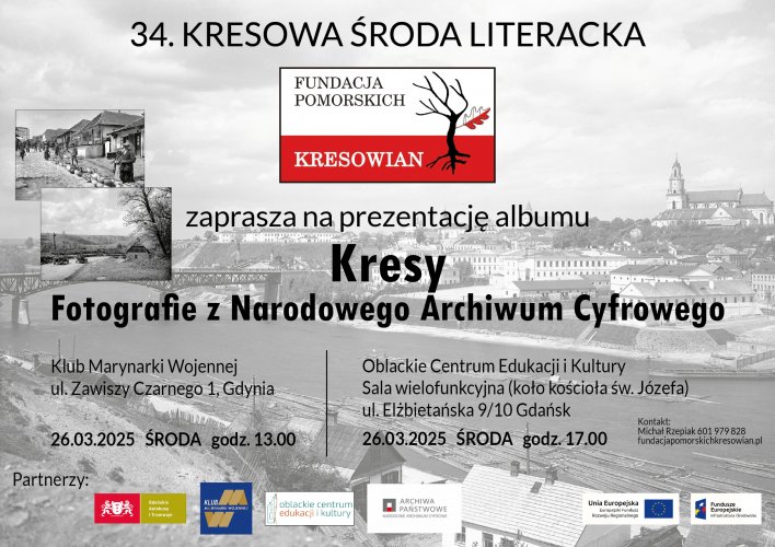 34. Kresowa Środa Literacka - Kresy. Fotografie z Narodowego Archiwum Cyfrowego