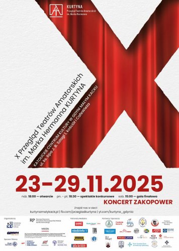 X Przegląd Teatrów Amatorskich im. Marka Hermana „Kurtyna” 2025