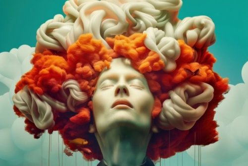 Grafika tytułowa autorstwa Agnieszki Warszawy pochodzi z kolekcji „chmurnej”, która ukazuje radość poznawania siebie i odkrywania (neuro)różnorodności świat.