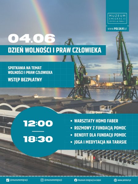 Dzień Wolności i Praw Człowieka w Muzeum Emigracji w Gdyni