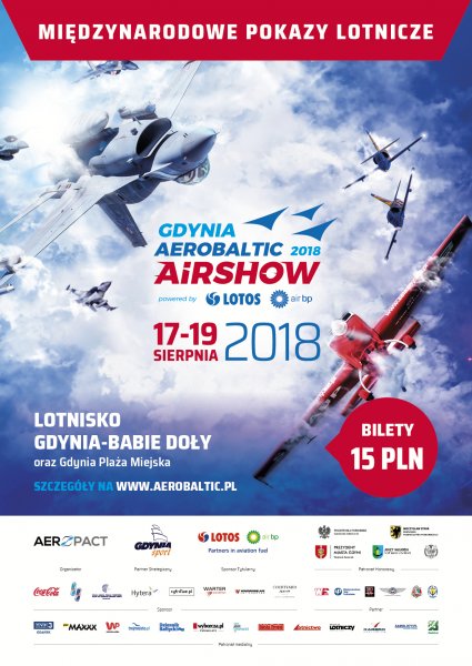 Pokazy lotnicze Gdynia Aerobaltic 