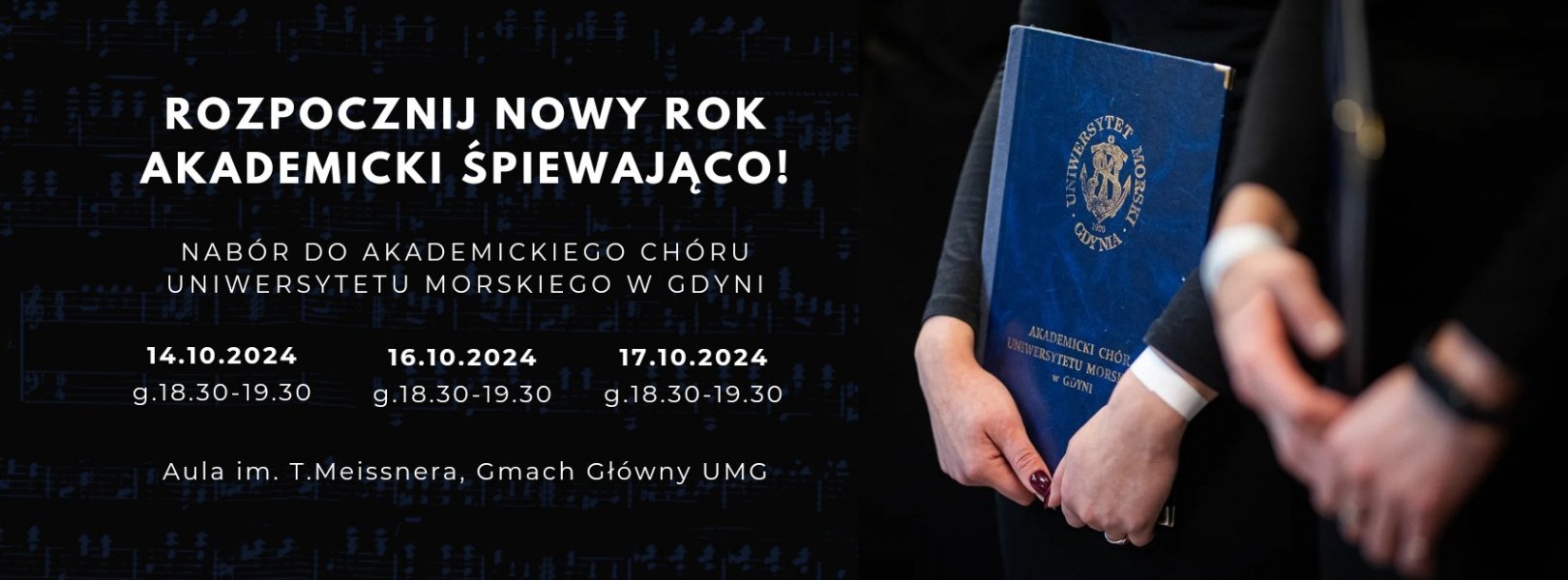 Nabór do Akademickiego Chóru Uniwersytetu Morskiego