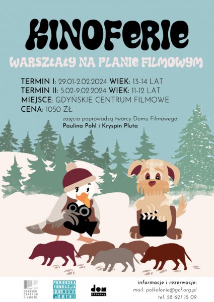 Kinoferie 2024: Warsztaty na planie filmowym 