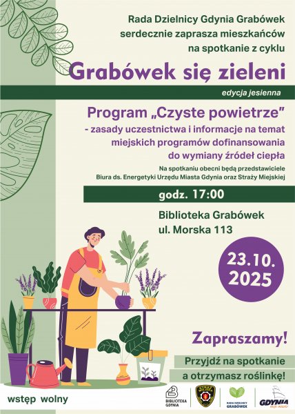 Plakat promujący spotkanie 