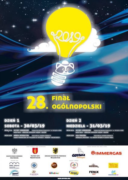 Plakat 28. Ogólnopolskiego Finału Odysei Umysłu