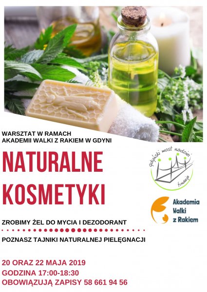Warsztaty tworzenia naturalnych kosmetyków 