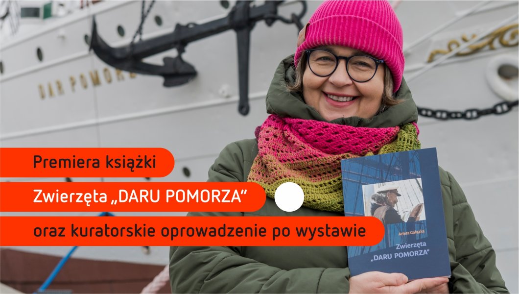 Książka „Zwierzęta «Daru Pomorza»” autorstwa Arlety Gałązki (fot. Paweł Jóźwiak)