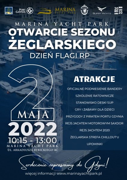 Otwarcie sezonu żeglarskiego - Dzień flagi RP 