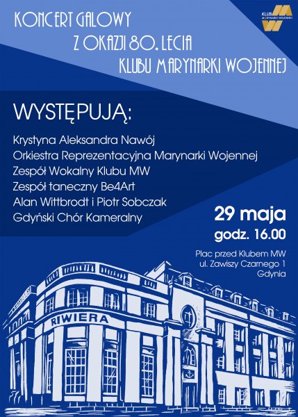Klub Marynarki Wojennej w Gdyni – 80 lat (mat. prasowe)