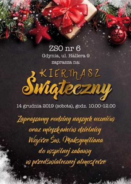 Kiermasz 14.12.2019