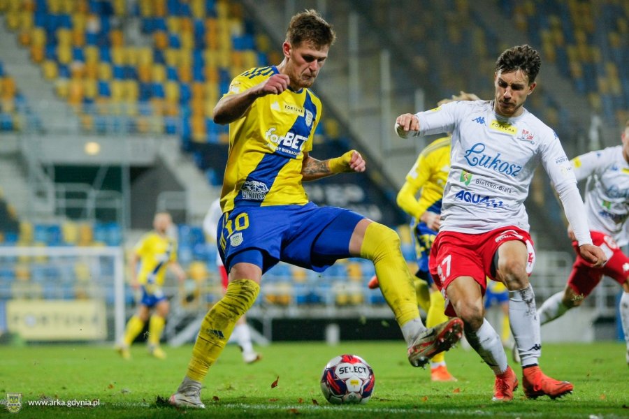 Fortuna 1 Liga: Arka Gdynia - Resovia Rzeszów