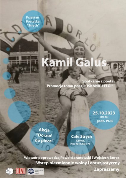 Iskanie Felgi - spotkanie z poetą Kamilem Galusem
