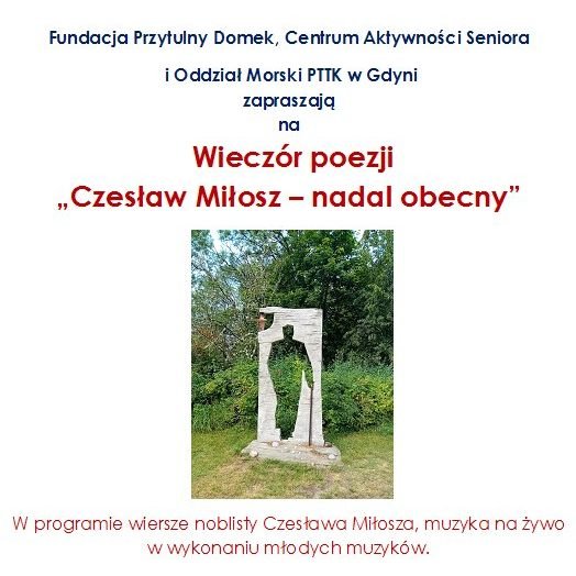 Wieczór poezji: „Czesław Miłosz – nadal obecny”
