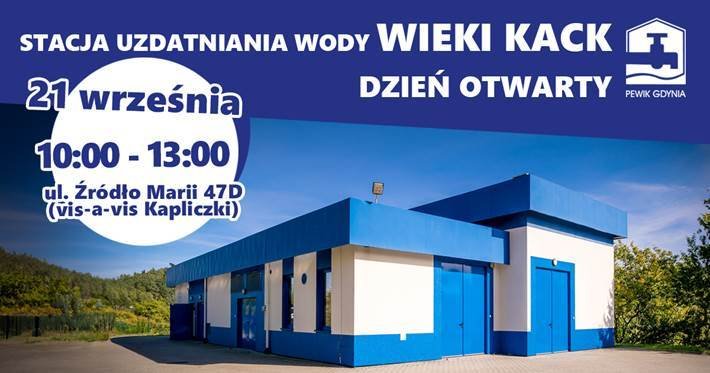 mat. promujące Dzień otwarty na satcji uzdatniania wody 