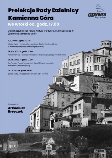 Grafika promująca wydarzenie Prelekcje o Kamiennej Górze