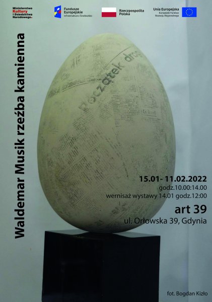 Waldemar Musik – wystawa „Rzeźba kamienna