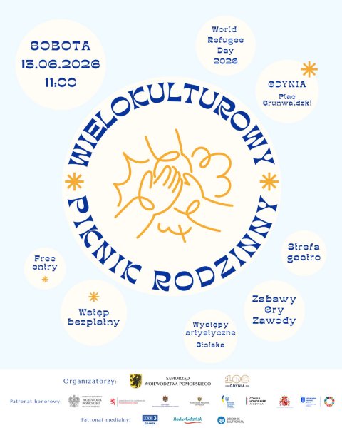 Wielokulturowy Piknik Rodzinny. World Refugee Day 2026