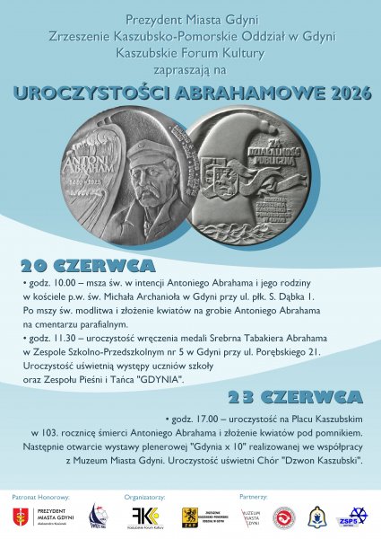 Uroczystości Abrahamowe 2026 w Gdyni