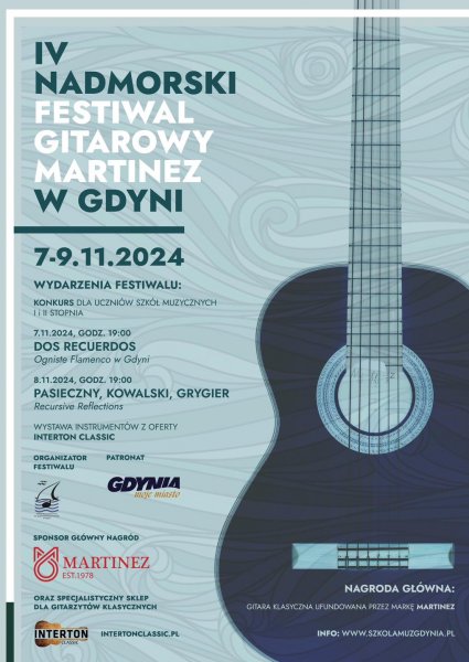 IV Nadmorski Festiwal Gitarowy Martinez 