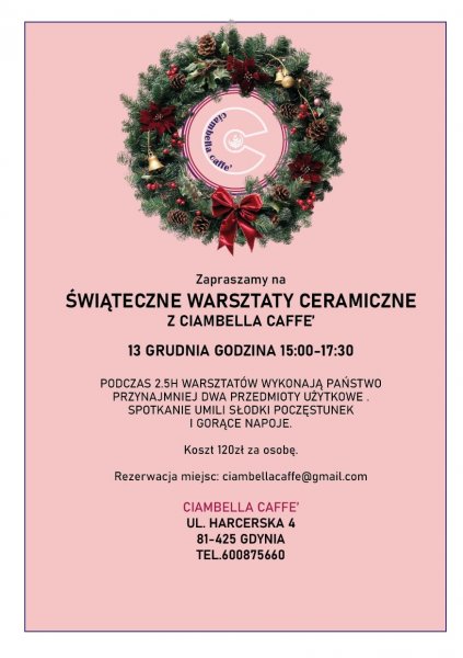 Warsztaty ceramiczne dla dorosłych