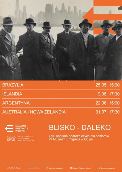 Blisko – daleko | cykl spotkań podróżniczych dla seniorów | ARGENTYNA