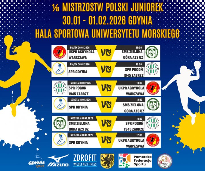 1/8 finału Mistrzostw Polski Juniorek