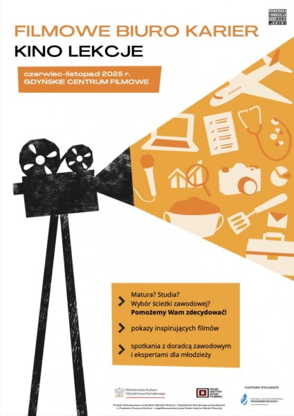 Filmowe biuro karier. Kino lekcje – odkryj swoją przyszłość na wielkim ekranie!