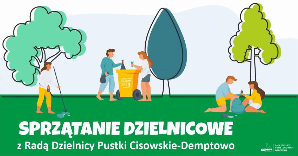 Sprzątanie dzielnicowe: Pustki Cisowskie-Demptowo